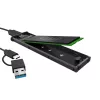 SSD-Gehäuse TRUST 25806 Schwarz für M.2, Einzellaufwerk, bis zu 4 TB, USB Type-C 10 Gbit/s (USB 3.2 Gen 2)