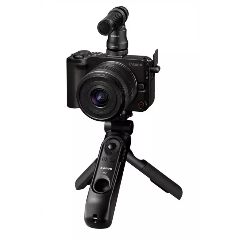 Canon EOS R50 V + RF-S 14-30mm F4-6.3 IS STM PZ Creator Kit MILC 24.2 MP CMOS 6000 x 4000 Pixel Schwarz
