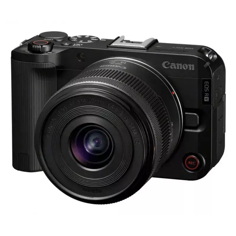 Canon EOS R50 V + RF-S 14-30mm F4-6.3 IS STM PZ Creator Kit MILC 24.2 MP CMOS 6000 x 4000 Pixel Schwarz