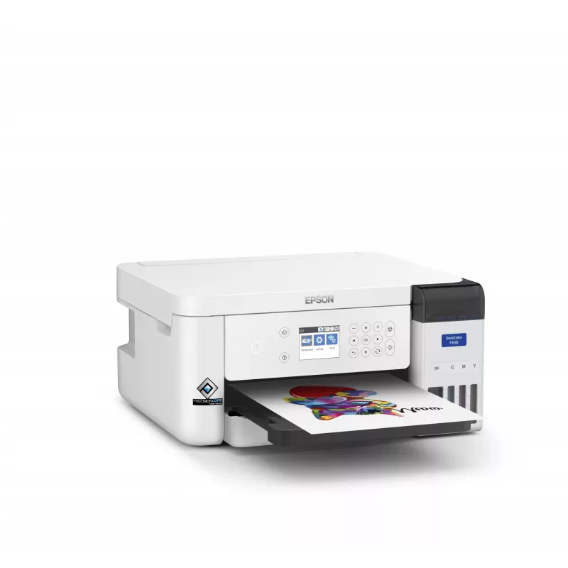 Epson SureColor SC‑F100 Großformatdrucker WLAN Tintenstrahl Farbe 600 x 1200 DPI A4 (210 x 297 mm) Ethernet LAN