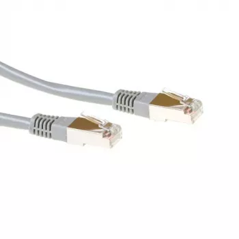 ACT Grau 1 Meter F/UTP CAT5E Patchkabel mit RJ45-Steckern