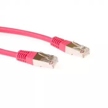 ACT Red 1 Meter LSZH SFTP CAT6 Patchkabel mit RJ45-Steckern