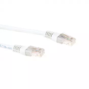 ACT Weiß 5,0 Meter LSZH U/UTP CAT6 Patchkabel mit RJ45-Steckern