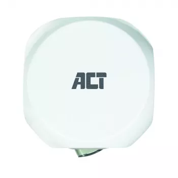 Stromverteilereinheit ACT AC2430 — 3× Typ-F-Wechselstromsteckdosen, 230 V, 16 A, 1,5 m Kabel, weiß