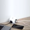 Stromverteilereinheit ACT AC2430 — 3× Typ-F-Wechselstromsteckdosen, 230 V, 16 A, 1,5 m Kabel, weiß