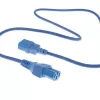 Netzkabel ACT C14 – C15 blau 2 m 250 V 10 A