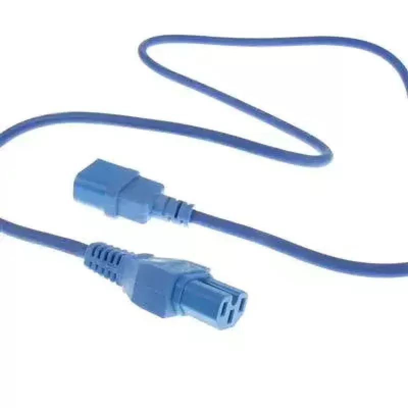 Netzkabel ACT C14 – C15 blau 2 m 250 V 10 A