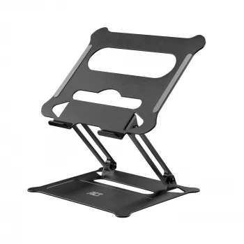 Laptopständer ACT AC8140 Aluminium stufenlose Höhenverstellung Schwarz