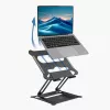 Laptopständer ACT AC8140 Aluminium stufenlose Höhenverstellung Schwarz