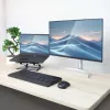 Laptopständer ACT AC8140 Aluminium stufenlose Höhenverstellung Schwarz