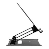Laptopständer ACT AC8140 Aluminium stufenlose Höhenverstellung Schwarz