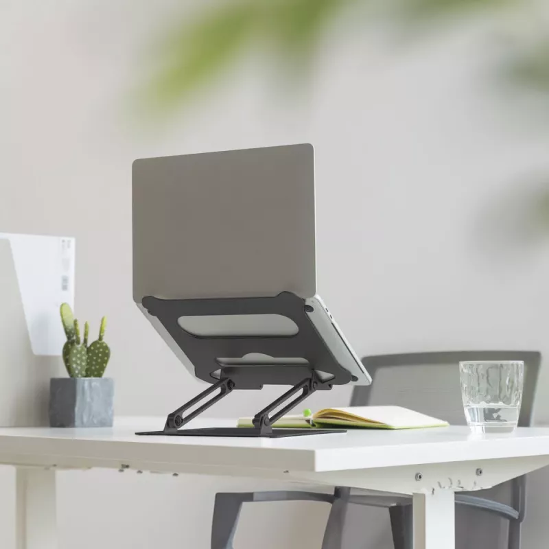 Laptopständer ACT AC8140 Aluminium stufenlose Höhenverstellung Schwarz