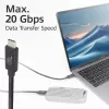 ACT USB4 20Gbps 240W USB Type-C Kabel 2m Schwarz USB-IF zertifiziert
