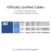 ACT USB4 20Gbps 240W USB Type-C Kabel 2m Schwarz USB-IF zertifiziert
