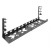 Untertisch ausziehbarer Kabelmanagementschale ACT 43–72 cm Klemmhalterung, Stahl, 728×130×190 mm, 5 kg