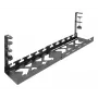 Untertisch ausziehbarer Kabelmanagementschale ACT 43–72 cm Klemmhalterung, Stahl, 728×130×190 mm, 5 kg