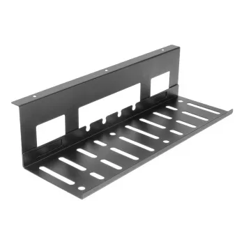 Untertisch-Kabelmanagementwanne ACT 40 cm Stahl, gerade, 3 kg Tragfähigkeit (B400×T140×H100 mm)