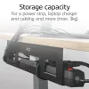 Untertisch-Kabelmanagementwanne ACT 40 cm Stahl, gerade, 3 kg Tragfähigkeit (B400×T140×H100 mm)