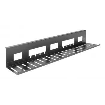 Untertisch-Kabelmanagementwanne ACT 80 cm – gerade horizontale Stahlwanne 800×140×100 mm