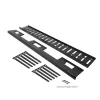 Untertisch-Kabelmanagementwanne ACT 80 cm – gerade horizontale Stahlwanne 800×140×100 mm