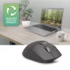 ACT AC5147 kabellose Lasermaus — rechtshändig, RF + Bluetooth, 4800 DPI, 6 Tasten, grau