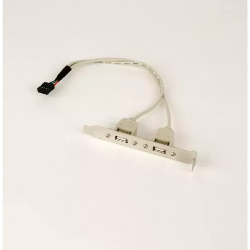 Gembird CCUSBRECEPTACLE Schnittstellenkarten/Adapter Intern USB 2.0