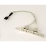 Gembird CCUSBRECEPTACLE Schnittstellenkarten/Adapter Intern USB 2.0