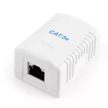 PoE-Adapter Gembird NCAC-1F5E-01 für Cat5e-Kabel, weiß