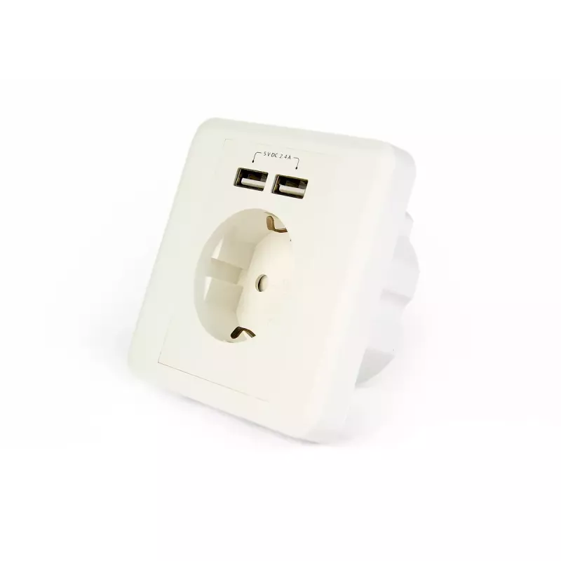 Steckdose 2 x USB EnerGenie EG-ACU2A2-01