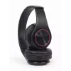 Kabelgebundenes & kabelloses Headset GEMBIRD BHP-LED-01, supra-aural, Kopfbügel, schwarz, 0,3 m Kabel, 150 g
