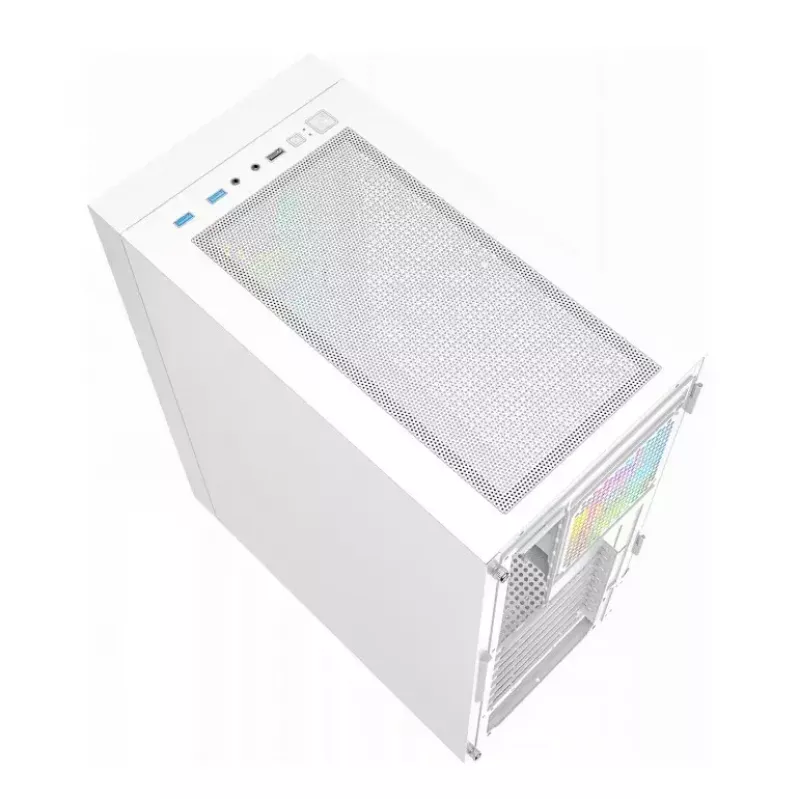 Computergehäuse Fornax 4000 ARGB, ATX, Weiß