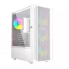 Computergehäuse Fornax 4000 ARGB, ATX, Weiß