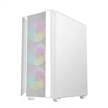 Computergehäuse Fornax 4000 ARGB, ATX, Weiß