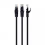 Netzwerkkabel Gembird PP6U-1.5M/BK RJ-45 Cat6 1,5m Schwarz