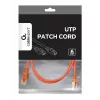 Netzwerkkabel Gembird PP6U-1.5M/R RJ-45 Cat6 1,5m Rot