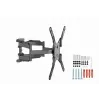 TV-Halterung Gembird WM-60ST-01 für 32–60 Zoll Fernseher, VESA 100x100–400x400, bis 36,4 kg, neigbar -2°–10°, Wandabstand 4,2–45,2 cm, schwarz