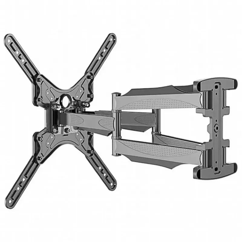 TV-Halterung Gembird WM-60ST-01 für 32–60 Zoll Fernseher, VESA 100x100–400x400, bis 36,4 kg, neigbar -2°–10°, Wandabstand 4,2–45,2 cm, schwarz