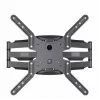 TV-Halterung Gembird WM-60ST-01 für 32–60 Zoll Fernseher, VESA 100x100–400x400, bis 36,4 kg, neigbar -2°–10°, Wandabstand 4,2–45,2 cm, schwarz