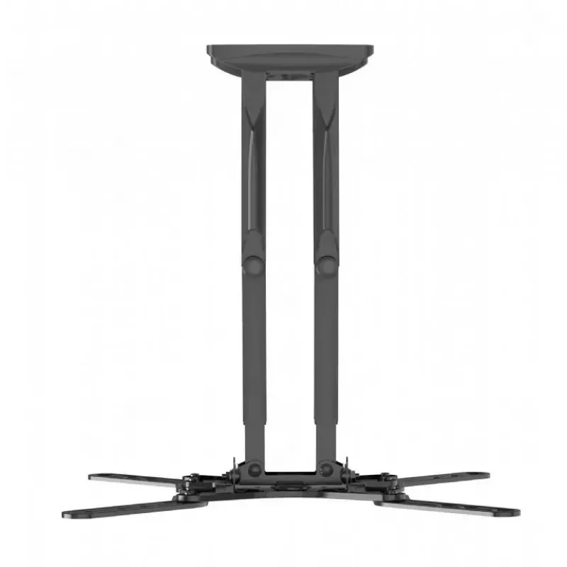 TV-Halterung Gembird WM-60ST-01 für 32–60 Zoll Fernseher, VESA 100x100–400x400, bis 36,4 kg, neigbar -2°–10°, Wandabstand 4,2–45,2 cm, schwarz