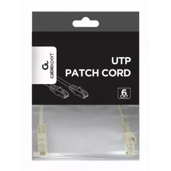 Patchkabel GEMBIRD PP6U-CU-0.5M RJ45 Cat.6 0,5m Grau