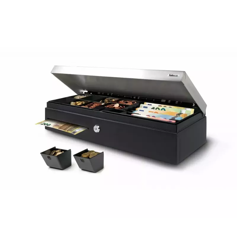 Münzbecher Safescan 4617CC Schwarz Kunststoff 33,5g