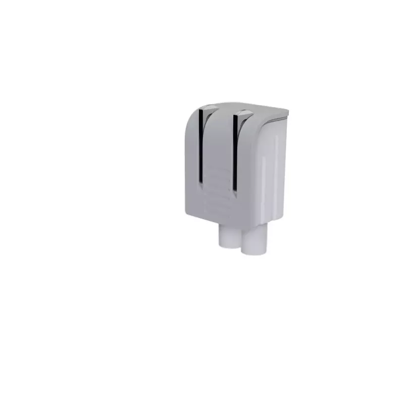 Tragbarer 140W GaN-Reiselader Xtorm XVC2140 mit 3× USB-C-PD-Anschlüssen und 2 m USB-C-Kabel, weiß