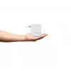 Tragbarer 140W GaN-Reiselader Xtorm XVC2140 mit 3× USB-C-PD-Anschlüssen und 2 m USB-C-Kabel, weiß