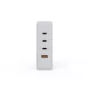 Tragbarer 140W GaN-Reiselader Xtorm XVC2140 mit 3× USB-C-PD-Anschlüssen und 2 m USB-C-Kabel, weiß