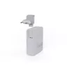 Tragbarer 140W GaN-Reiselader Xtorm XVC2140 mit 3× USB-C-PD-Anschlüssen und 2 m USB-C-Kabel, weiß