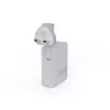 Tragbarer 140W GaN-Reiselader Xtorm XVC2140 mit 3× USB-C-PD-Anschlüssen und 2 m USB-C-Kabel, weiß