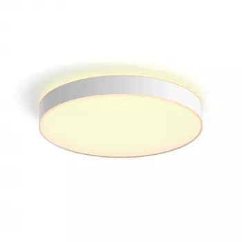 Philips Hue White ambience Enrave extra große Deckenleuchte, Smarte Deckenleuchte, Bluetooth, Weiß, LED, Metall, Nicht austauschbare(s) Leuchtmittel