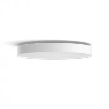 Philips Hue White ambience Enrave extra große Deckenleuchte, Smarte Deckenleuchte, Bluetooth, Weiß, LED, Metall, Nicht austauschbare(s) Leuchtmittel