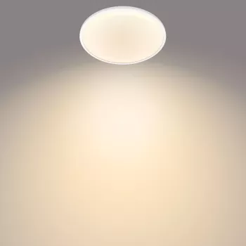 Philips Functional Super schlank Deckenleuchte 15 W, LED, Nicht austauschbare(s) Leuchtmittel, 2700 K, 1300 lm, IP20, Weiß