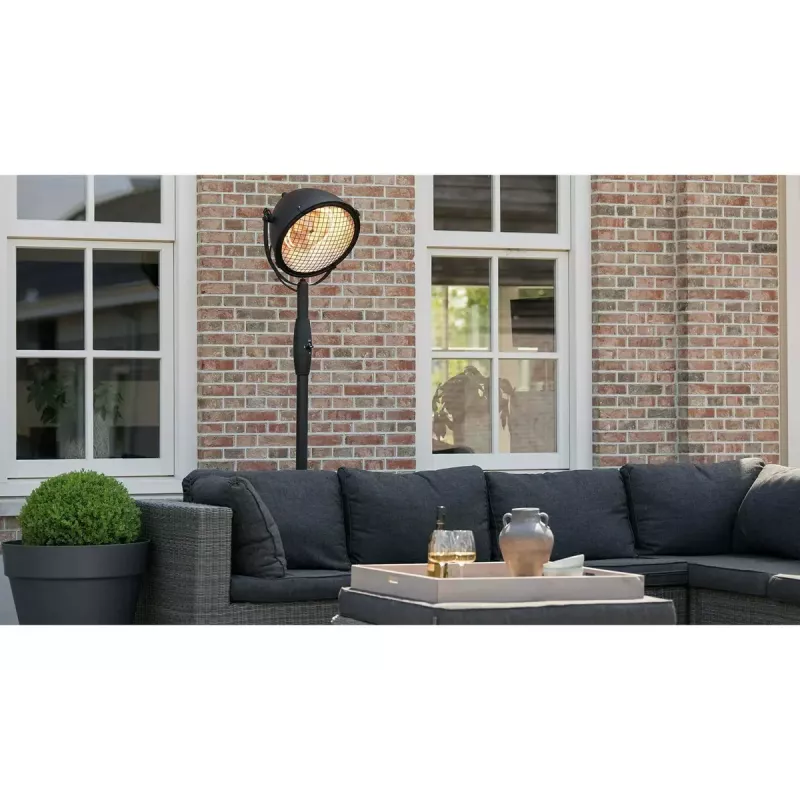 Halogen-Elektroheizgerät Sunred Indus Indoor Schwarz, Braun